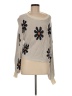 Ekouaer Floral Tan Pullover Sweater Size M - photo 1