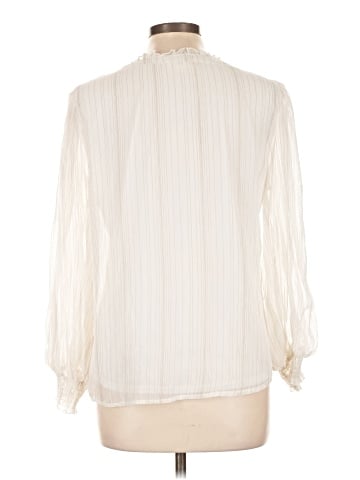 Indigo Rose Long Sleeve Blouse (view 2)