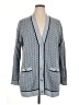 Sandro Gray Blue Wool Cardigan Size XL (4) - photo 1