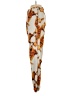 Aliétte 100% Polyester Print Ivory Casual Pants Size S - photo 5