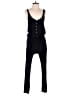 Z Supply Solid Black Jumpsuit Size S - photo 1