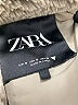 Zara Tan Faux Fur Jacket Size S - photo 6
