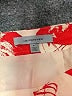 Classiques Entier Print Red Silk Skirt Size 6 - photo 4