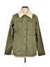 Hang Ten 100% Cotton Solid Green Coat Size L - photo 1