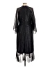 Talbot Runhof Black Purple Cocktail Dress Size 12 - photo 2
