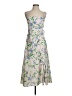 Prabal Gurung 100% Polyester Floral Gray Cocktail Dress Size 4 - photo 1