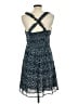 ROMY Stars Blue Cocktail Dress Size L - photo 2