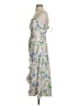Prabal Gurung 100% Polyester Floral Gray Cocktail Dress Size 4 - photo 5