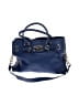 MICHAEL Michael Kors 100% Leather Solid Blue Leather Satchel One size - photo 1