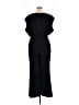 Eliza J 100% Polyester Solid Black Jumpsuit Size 14 - photo 2