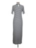 Gap Stripes Gray Casual Dress Size M - photo 2