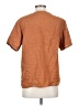 Threads 100% Linen Brown Short Sleeve Top Size S - photo 2