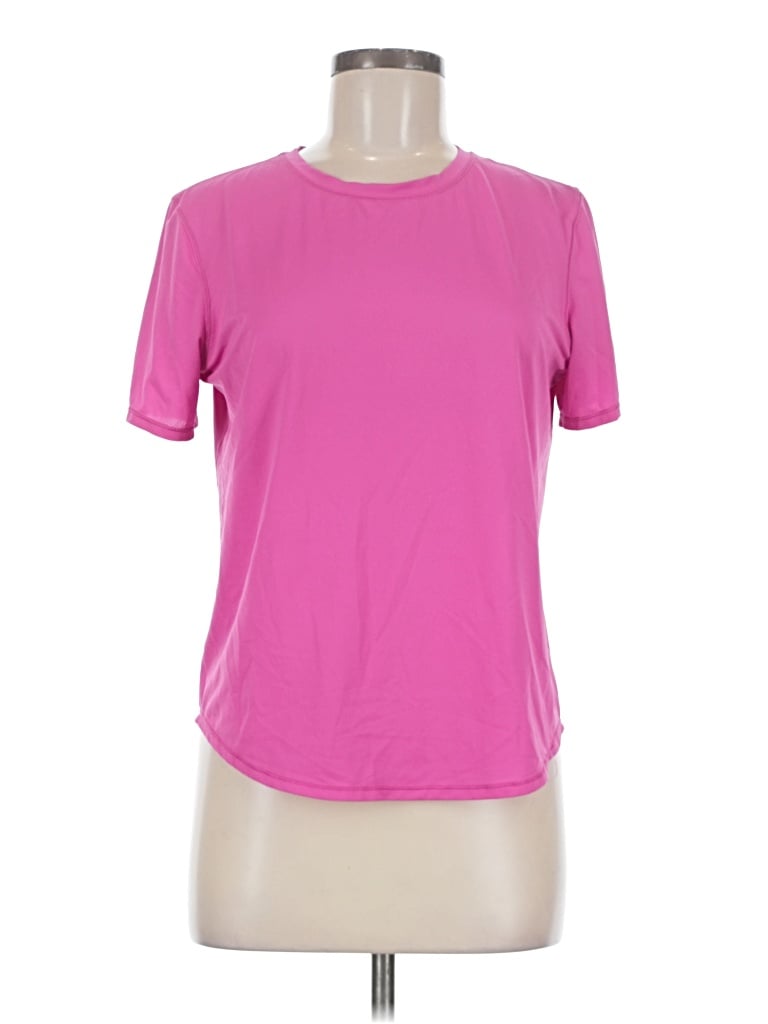 Pre-owned Lululemon Athletica Active T-shirt In Pink