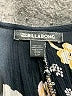 Billabong 100% Rayon Black 3/4 Sleeve Blouse Size S - photo 7