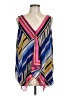 Trina Turk 100% Polyester Blue Sleeveless Blouse Size L - photo 1