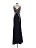 Mac Duggal 100% Polyester Black Cocktail Dress Size 4 - photo 1