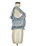 Q&A 100% Polyester Blue Sleeveless Blouse Size M - photo 4
