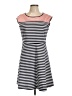 Draper James Stripes White Casual Dress Size L - photo 1