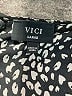 VICI 100% Polyester Polka Dots Black Romper Size L - photo 4