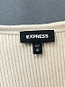 Express Ivory Short Sleeve Top Size XS - photo 7