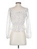 Papaya 100% Polyester White 3/4 Sleeve Blouse Size S - photo 2