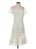 W by Worth 100% Polyester Ivory Cocktail Dress Size 4 - photo 1