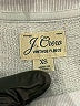 J.Crew 100% Cotton Silver Pullover Sweater Size XS - photo 7