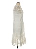 W by Worth 100% Polyester Ivory Cocktail Dress Size 4 - photo 4