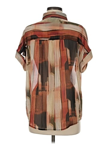 DKNY Short Sleeve Blouse (view 2)