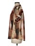 DKNY Stripes Brown Short Sleeve Blouse Size M - photo 5