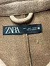 Zara 100% Polyester Tan Coat Size S - photo 6