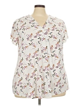 Lane Bryant Short Sleeve Polo