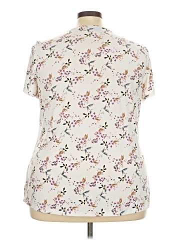 Lane Bryant Short Sleeve Polo (view 2)