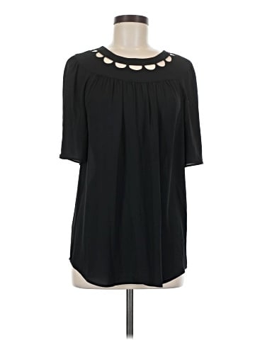 Ann Taylor Short Sleeve Blouse (view 1)
