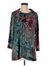 Ali Miles Teal 3/4 Sleeve Blouse Size M - photo 1