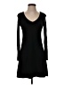 Express Solid Black Casual Dress Size XS - photo 1
