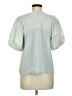 Cos 100% Cotton Green Short Sleeve Top Size M - photo 2