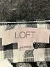 Ann Taylor LOFT Checkered-gingham Black Casual Pants Size XS - photo 7