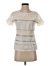 J.Crew 100% Cotton Ivory Short Sleeve Top Size XS - photo 1