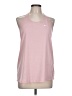 Nike 100% Polyester Pink Active Tank Size L - photo 1