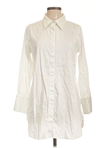 Soft Surroundings 3/4 Sleeve Button-Down Shirt (view 1)