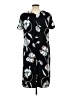 A New Day 100% Polyester Black Casual Dress Size L - photo 2