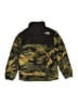 The North Face 100% Polyester Camo Green Snow Jacket Size 7 - 8 - photo 2