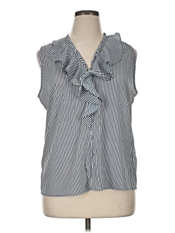 Karl Lagerfeld Paris Sleeveless Blouse (view 1)