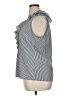 Karl Lagerfeld Paris 100% Polyester Gray Sleeveless Blouse Size XL - photo 5