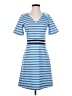 Draper James Stripes Blue Casual Dress Size XS - photo 1