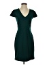 Express Solid Teal Casual Dress Size S - photo 1