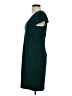 Express Solid Teal Casual Dress Size S - photo 5