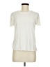 Marled Essentials Ivory Short Sleeve Top Size M - photo 1