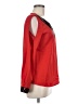 Shein 100% Polyester Red Long Sleeve Blouse Size M - photo 4
